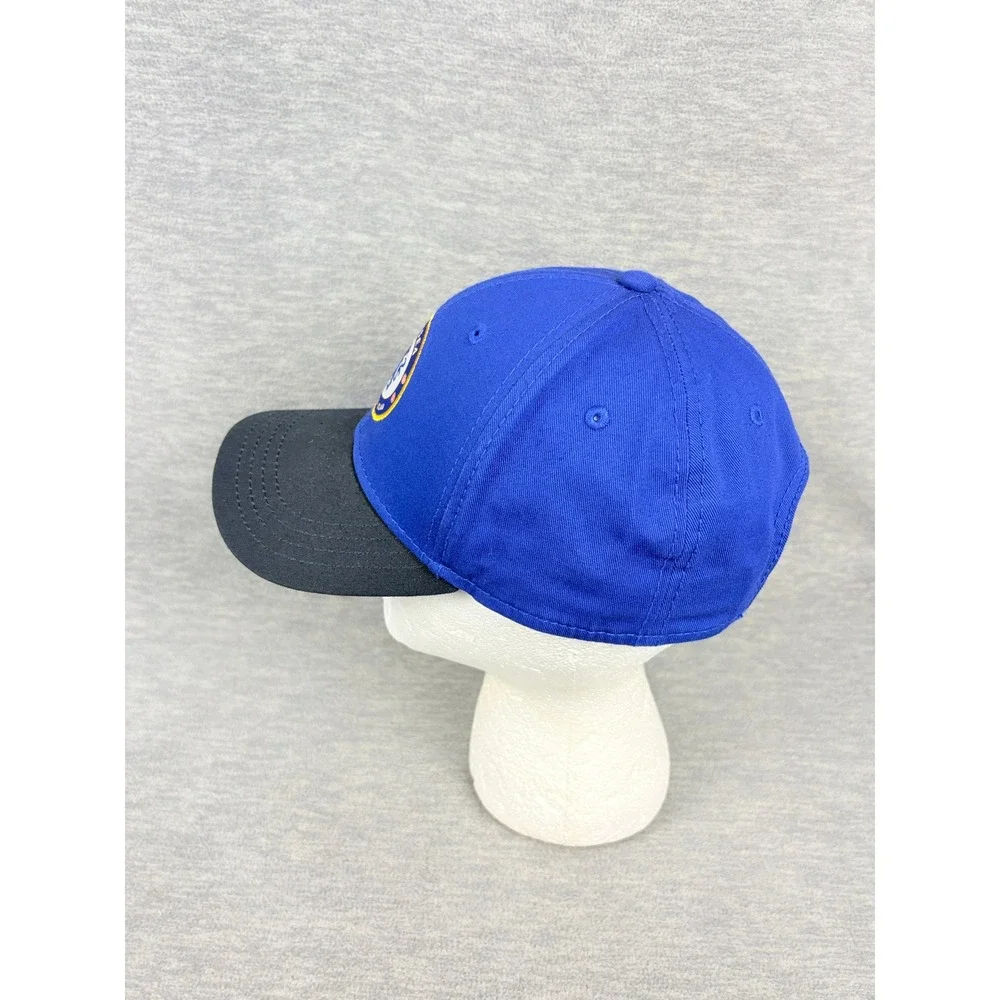Chelsea FC Official Snapback Hat Junior Blue Black Embroidered Crest Soccer Cap
